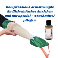 Arion Easy-Slide Arm Anziehhilfe für Kompressionsärmel | Einfaches, reibungsarmes Anziehen | Komfort, Mobilität & Therapietreue