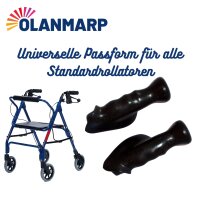 Premium Ersatzhandgriffe für Standardrollatoren inkl. Klettband
