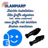 Premium Ersatzhandgriffe für Standardrollatoren inkl. Klettband