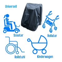Rollator Garage mit Gewichtsbandinkl.Klettband
