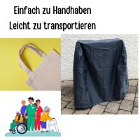 Rollator Garage mit Gewichtsbandinkl.Klettband