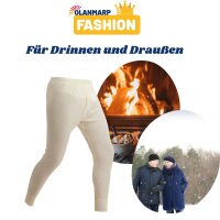 Olanmarp Premium Angora lange Herrenunterhose