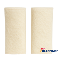 Olanmarp Angora Pulswärmer weiß –...