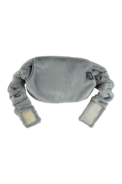 Fashy Bauchtasche mit Wärmflasche 0,8 L – tragbarer Bauch- & Handwärmer mit Muff-Funktion, weich, sicher & waschbar